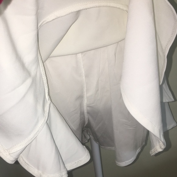 White Strapless Dress, Selfie Leslie New with Tags Size L - Picture 2 of 6